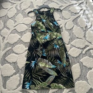 Halter tropical dress. Worn once. Adorable dress